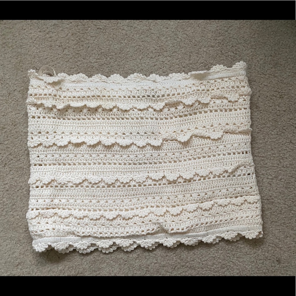 Crochet tube top forever 21